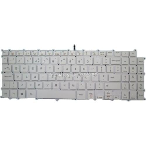 UK Keyboard For LG 15Z980 SG-90930-2BA SN3870BL1 AEW73949809 United Kingdom UK NO Frame & Backlit