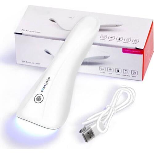 Eyelash Quick-drying Light Beauty Lamp UV/Led Dual Light Source Eyelash Light Chargeable Eyelash Drying Device Beauty Care Tool