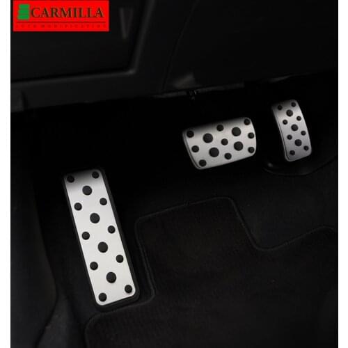 Carmilla Car Pedals for Subaru Legacy 2015 - 2021 Outback 2014 - 2021 Kit Parts Gas Brake Pedal Restfoot Pedal Cover AT MT
