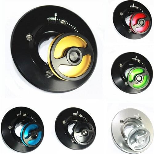 For Aprilia RSV4 2009 2010 2011 2012 Motorcycle Fuel Tank Cap Nimble Quick Lock CNC Aluminum Keyless Twist off Gas Cover