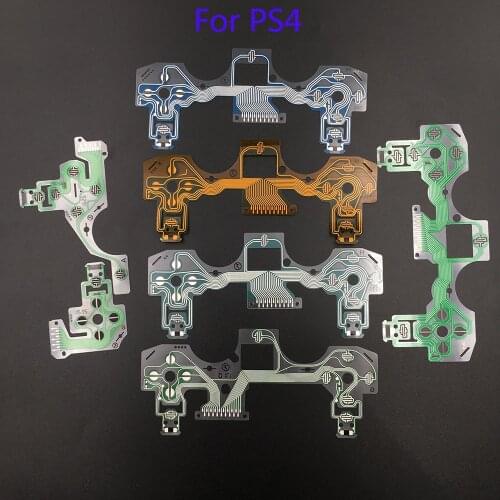 10Pcs For ps4 controller conductive film flex cable high quality for ps4 joystick repair part