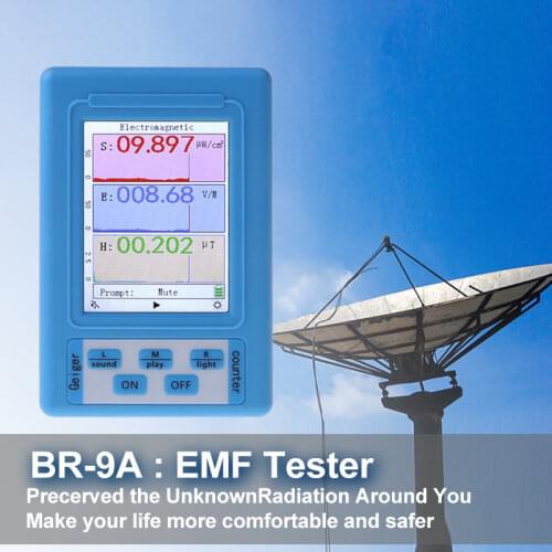 2021 new Geiger counter nuclear radiation detector personal dosimeter X-ray, rapid detection, portable precision marble tool
