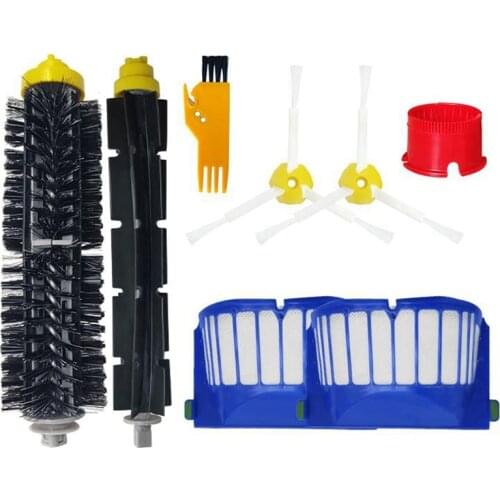 Hepa Filter Main Side Brush for IRobot Roomba 600 Series 601 610 620 630 631 650 651 655 660 585 Robot Vacuum Cleaner