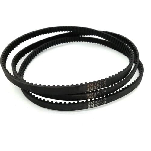 HTD 3M, Timing Belt, Closed-loop, 321mm length, 107 teeth, 6mm width
