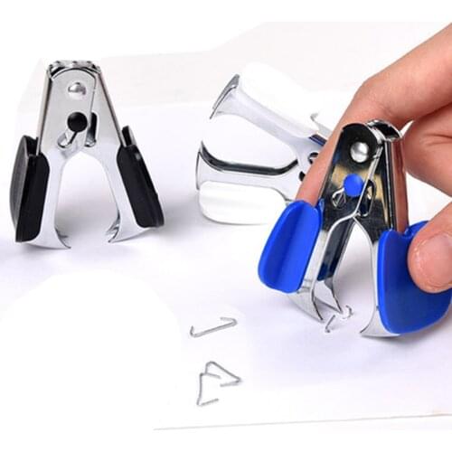 Huapuda 411 Mini Staple Remover Nail Puller Small Pliers School Office Nail Pull Out Extractor Nail Remover for Staple 24/6 26/6