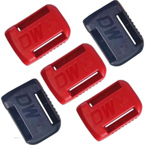 Li-ion Battery Belt buckle fastener Storage Fixed Bracket Base Display Rack For Makita Busch DeWolt Milwaukee 18V lithium