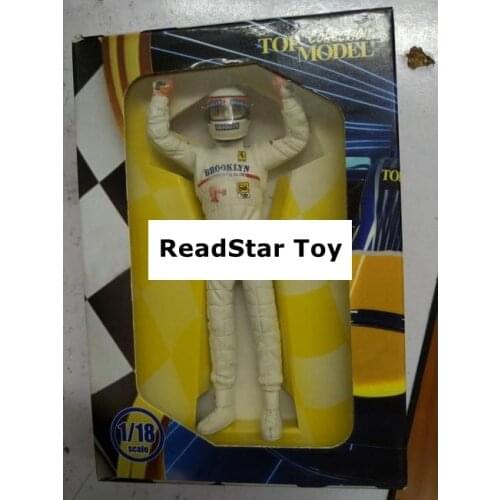 Car model scene dolls a 1:18 car racer Alonnsso model ornaments