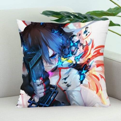 Pixiv Fantasia Pillow Cover Bedroom Home Office Decorative Pillowcase Square Zipper Pillow Cases Satin Soft
