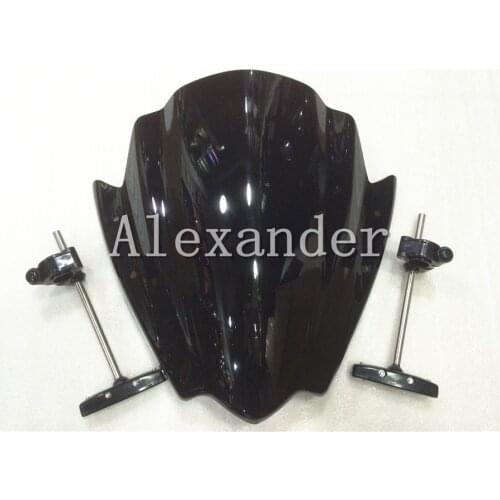 For KTM DUKE 125 200 390 690 ktm 125 200 390 KTM390 KTM200 KM125 2012 2013 2014 2015 2016 2017 2018 Windshield WindScreen WIND