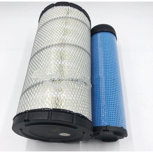 Air filter for Komatsu PC110-8MO 130-8MO 138 160 PCWDD31 D39 D39 WA200 WA150 air filter 600-185-2500 Excavator Loader Parts