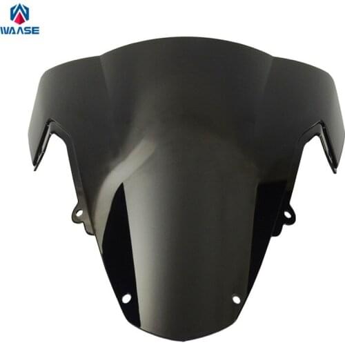 Waase Motorcycle Double Bubble Windscreen Windshield Shield Screen For Suzuki GSXR1000 GSXR 1000 K3 K4 2003 2004