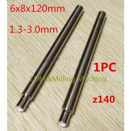 1PC EDM Machine Pores Ceramic Guide Z140 6x8x120mm 1.3-3.0mm Guide Tube For Drill Guide For EDM Drilling Machine