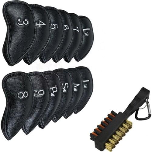 13PCS Golf Iron Head Covers Outdoor Iron Headovers Wedges Covers