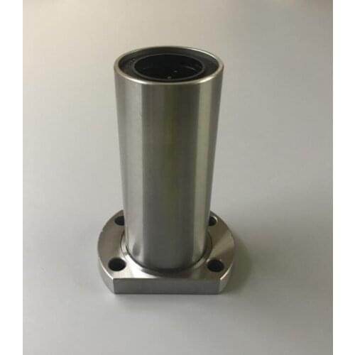 50pcs/lot LMH20LUU 20mm 20*32*80mm long type Oval Flange linear motion ball bearings bushings CNC parts 20x32x80mm