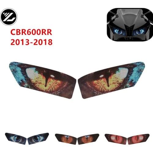 For HONDA CBR600RR cbr 600rr 2013-2018 14 15 16 Motorcycle accessories headlight protection sticker headlights eye body sticker