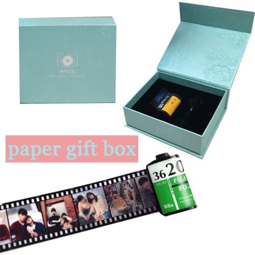 20pcs Customized Name Film Album Creative Birthday Gift Lovers DIY Memory Film Album Wedding Gift Scrapbook Book Photo Album