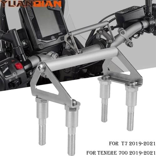 For YAMAHA Tenere 700 Motorcycle CNC Navigation Stand Plate Phone GPS Bracket Support Holder Tenere 700 T7 Rally 2019 2020 2021