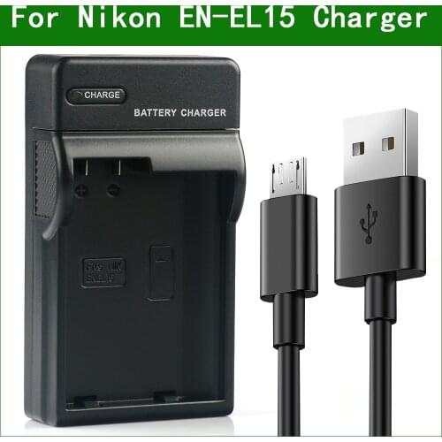 EN-EL15 ENEL15 EN EL15 MH-25 Digital Camera Battery Charger For Nikon D800 D800E D810 D810A D850 D7000 D7100 D7200 D75001 V1