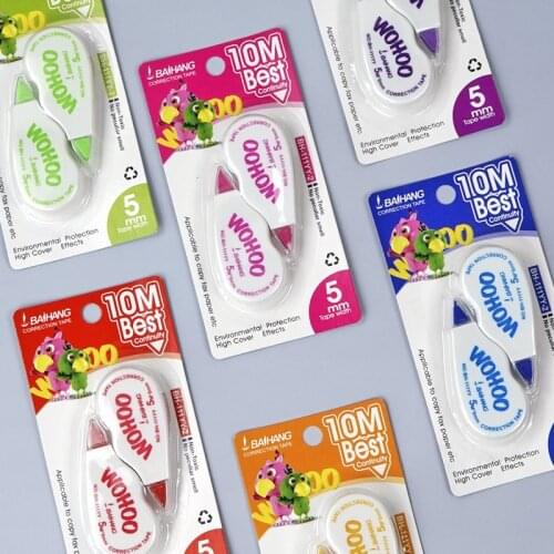 2 Pcs/set Correction Tape Stationery Wholesale Items White Out Correcting Tape Decorative Student Gift Office & School Supplies