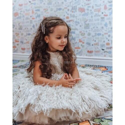 XIAOXIAORAN Custom Baby Girl Lace Dress Flower Girls Dress Birthday Party Gowns Christmas Dress AG0392