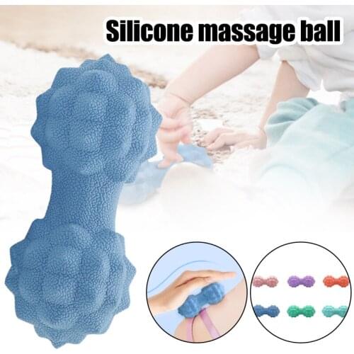Massage Balls Multifunctional Peanut Muscle Roller Massager Acupressure Tool for Fitness Muscle Relaxation Health Care