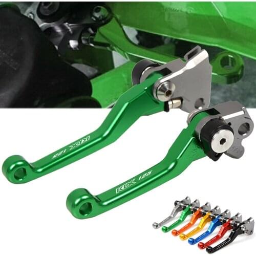 Motorcycle Dirt Bike CNC Pivot Brake Clutch Lever For KAWASAKI KLX125 KLX 125 2010-2016 2011 2012 2013 Accessories Clutch Handle
