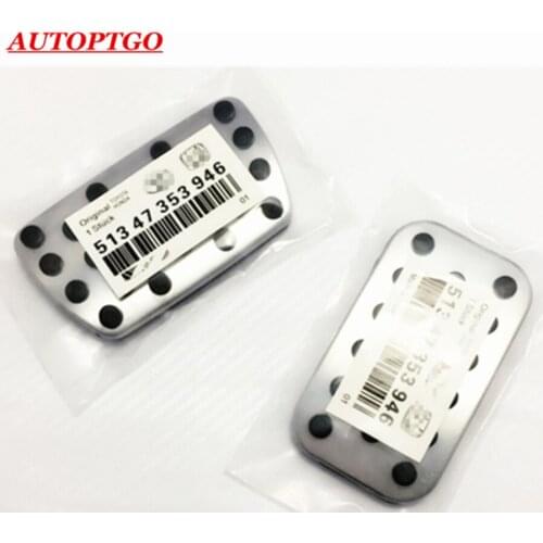 NO Drill AT Accelerator Gas Brake Pedal Pads For Honda Accord Civic CRV CR-V Odyssey Elysion Pilot Jade Car Styling Accessories