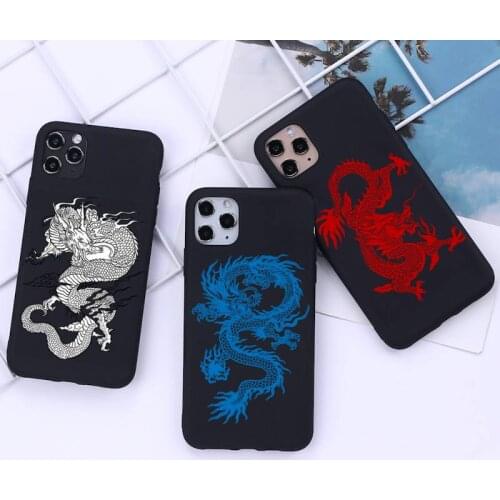Remazy Fashion Dragon Phone Case for iphone 12 11 Pro Mini XS MAX 8 7 6 6S Plus X 5S SE 2020 XR cover