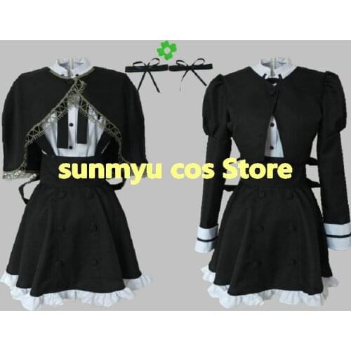 Assault Lily Bouquet Lily Hitosuyanagi Kuo Shenlin Uniform Cosplay Costume,Custom Size Customize Halloween