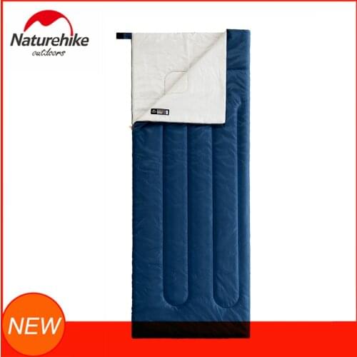 Naturehike Portable Outdoor Sleeping Gears Camping Envelope Sleeping Bag Adult Summer Spring Fall Sleeping Bags Camp Equipment