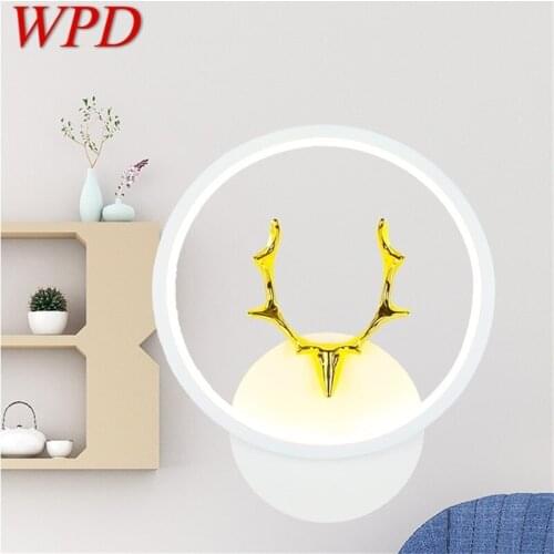 WPD Wall Sconces Lamps Contemporary Creative Indoor LED Simple Lights For Home Bedside