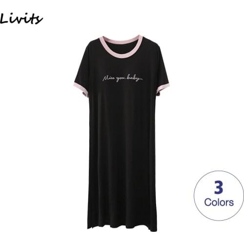 Women Dresses Built-in Bra Padded Stretchable Modal Maxi Long Dress Mid-Calf Short Sleeve Sexy Casual Korean Summer SA1015