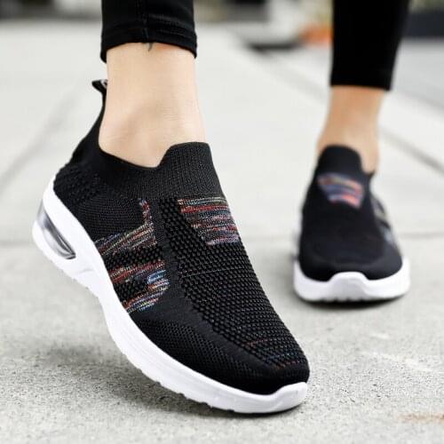 Women Casual Sneakers Fashionable Vulcanize Shoes Platform Spring Running Sport Sneakers Breathable Tennis Air Large Size Shoes
