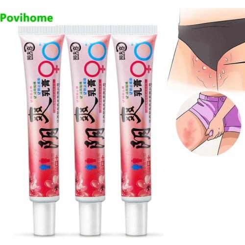 3pcs Pruritus Dermatitis Herbal Ointment Female Antibacterial Cream Anti Fungal Infect Cream Relief Itching Vaginal Private Care
