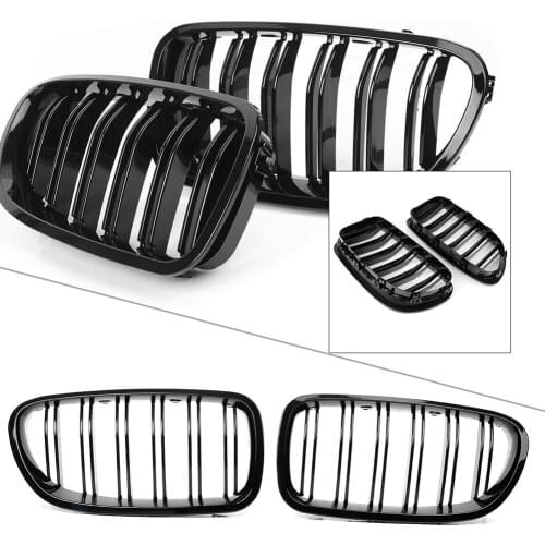 Car Front Grille Kidney for BMW 4D Sedan /5D Touring & M5 520i 523i 528i 530i 535i 535i 535ix Drive 550i 550ixDrive 520d 525d et