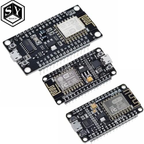 Wireless Module NodeMcu v3 v2 ESP32 D1MINI Lua WIFI Development Board ESP8266 with Pcb Antenna and USB Port ESP-12E CH340 CP2102