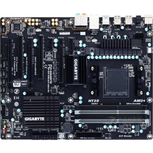 For Gigabyte GA-990XA-UD3-R5 Original Used Desktop Motherboard 990XA-UD3-R5 for AMD 990X Socket AM3 AM3+ DDR3 On Sale