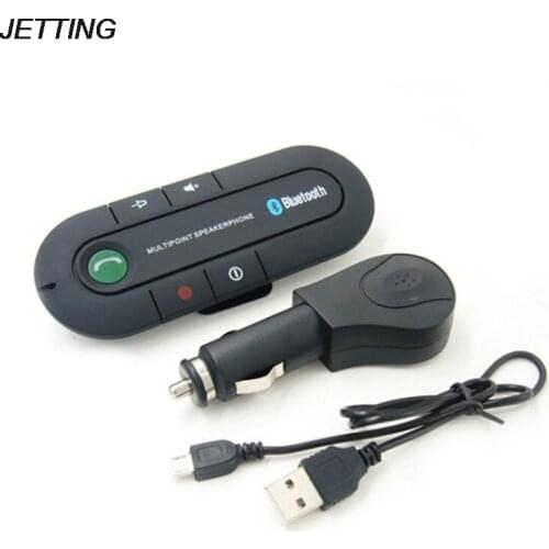 FM Transmitter MP3 music Player Hands free Speakerphone Wireless Bluetooth Handsfree Car Kit For Mobile Phone Dual Phone Connect