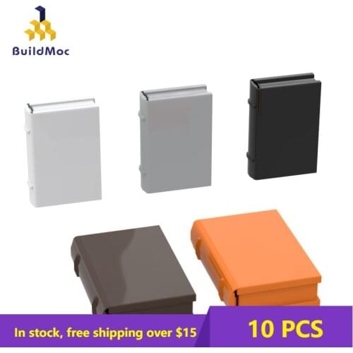 10PCS MOC Bricks 33009 2x3 Book For Building Blocks Parts DIY Construction High-Tech Parts Classic Brand Gift Toys