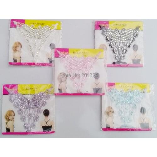 New Attractive Charming Accessories Sexy Cross Belt Bra Shoulder Strap Bow Shaped Invisible Underwear Belt