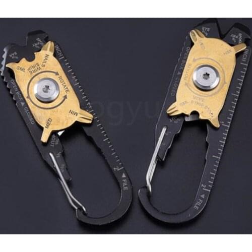 Outdoor 20 In One Multifunctional Combination Tool EDC Outdoor Portable Gadget Portable EDC Portable Keychain