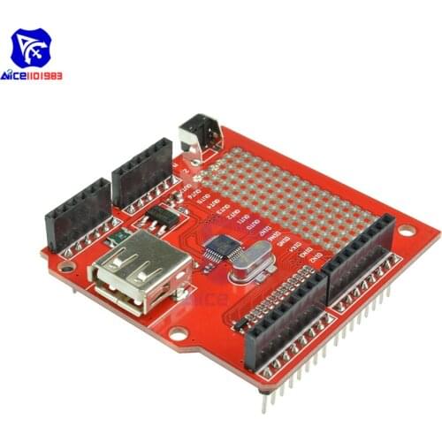USB Host PCB Shield Expansion Board for Arduino UNO MEGA