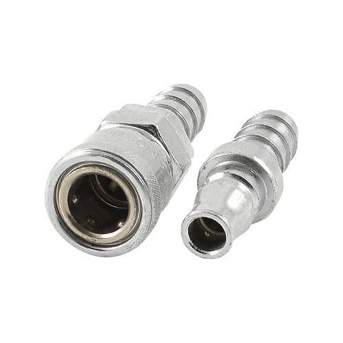 Pneumatic 33/64" 13mm Barb Air Hose Fitting Quick Adapter Connector