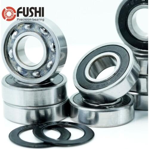 R8RS Bearing Inch Size 1/2"x1-1/8"x5/16" Chrome Steel Material R8 2RS for Wheelchair Grinder Wheel or Stroller Motor