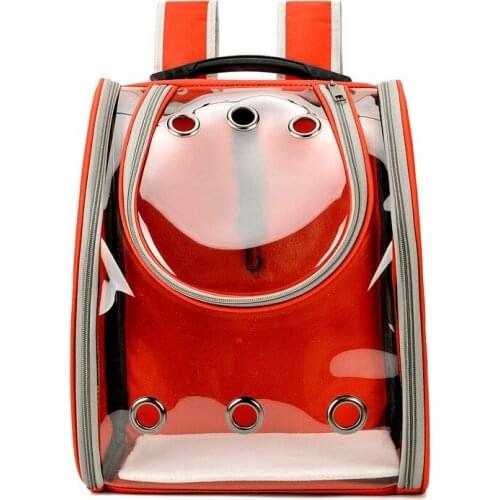 Pet Cat Carrier Backpack Breathable Cat Travel Outdoor Shoulder Bag For Small Dogs Cats Portable Packaging Carrying Pet Supplies