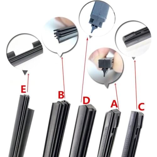 Windscreen wipers Insert Rubber strip Refill Five types For toyota volkswagen volvo KIA BMW wiper blade Car vehicle Accessories