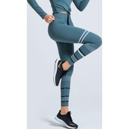 Y26K7003 Yoga Pants High Waist Print Hip Up Fitness Legging Pants Women Tight Leggings Pants Sports Leggins Workout