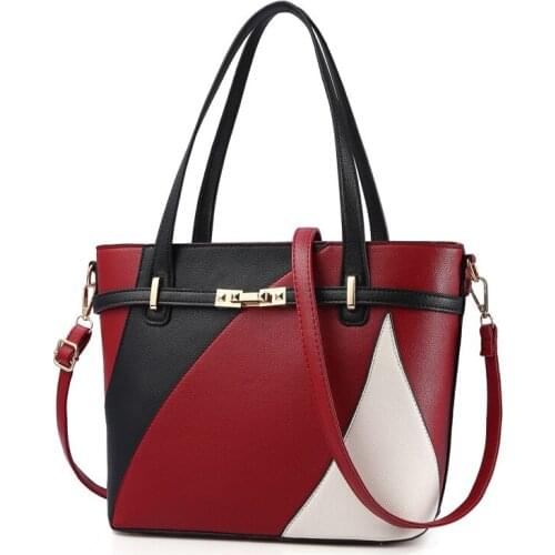 YINGPEI Women Bag Vintage Casual Tote Top-Handle Women Messenger Bags Shoulder student Handbag Purse Wallet Leather 2018 New