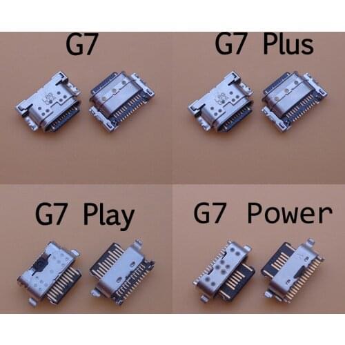 10PCS USB Charging Port charger Connector Plug Socket Dock Repair Part For Motorola for MOTO G7 G7 Plus G7 Power G7 Play