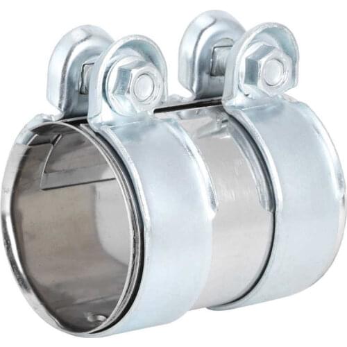 65 x 90mm Exhaust Pipe Clamp Connector Coupler 13278371 Replacement Fit for Seat Leon Car Auto Accessories